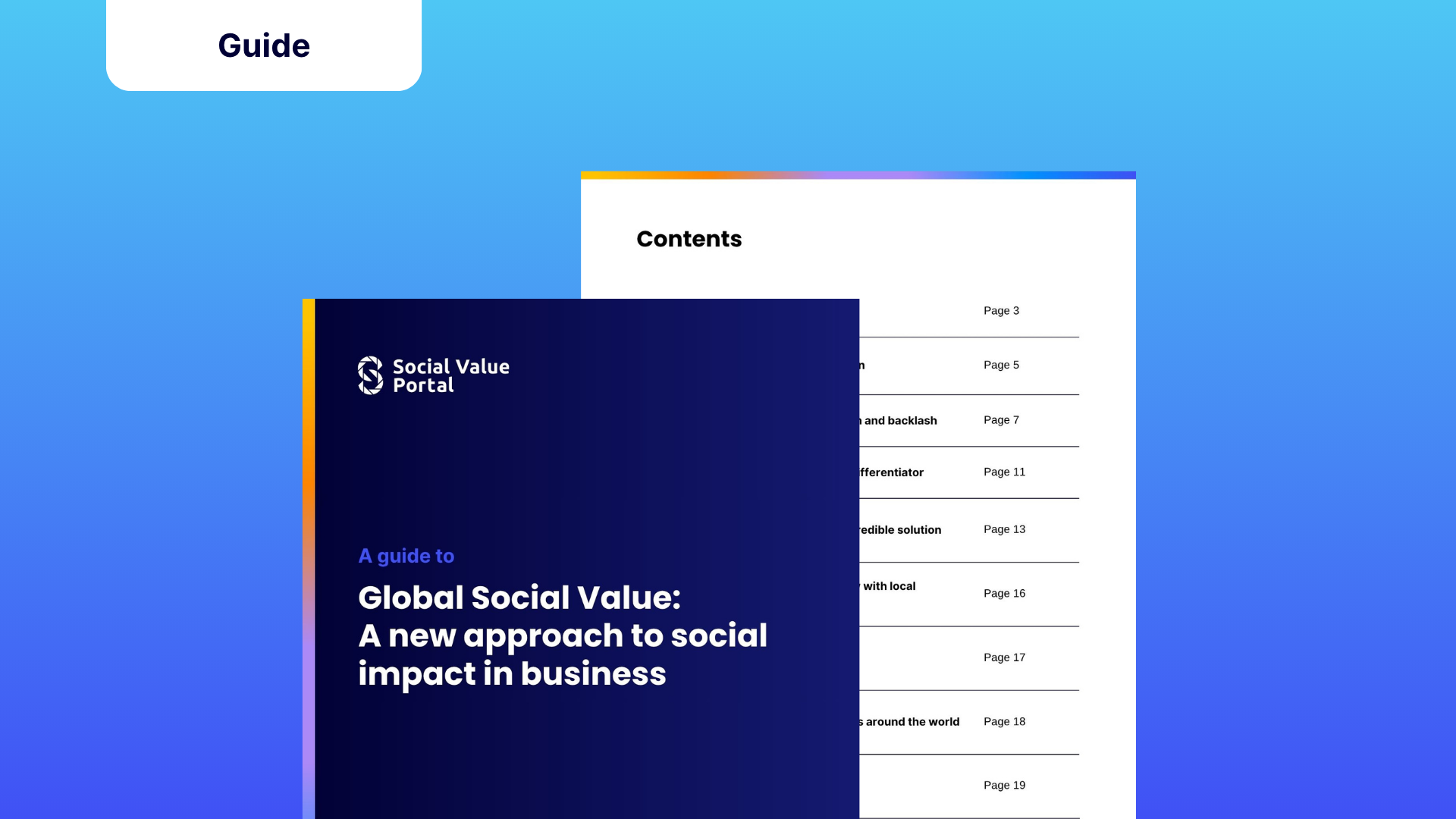 Global Social Value Social Impact